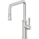 Davoli Kitchen Pull-Down Faucet with Button Sprayer - Quad Spout