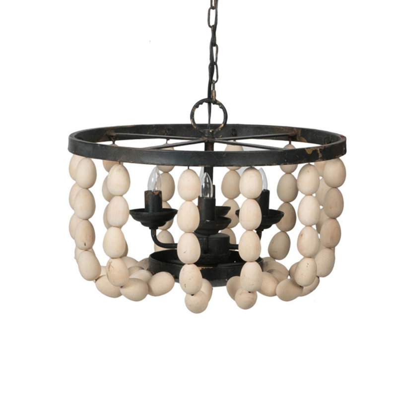 Suspended luminaire with adjustable chain