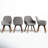 Aroya Linen Swivel Dining Armchair-37668462