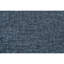 Canapé en polyfibre bleu marine avec coussin et pieds en bois - idéal pour un usage domestique