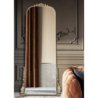 Miroir sur pied style français