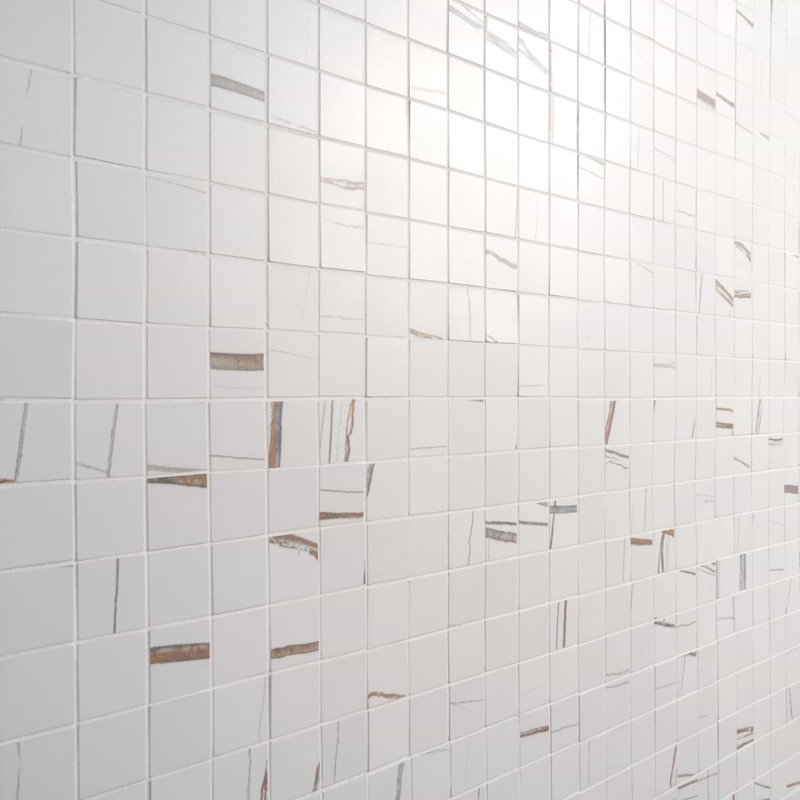 Minera 12x12 Matte Marble Look Mosaic Tile