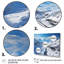 Winter Mountain Charm, reproduction d'art sur toile-440942565-440942572