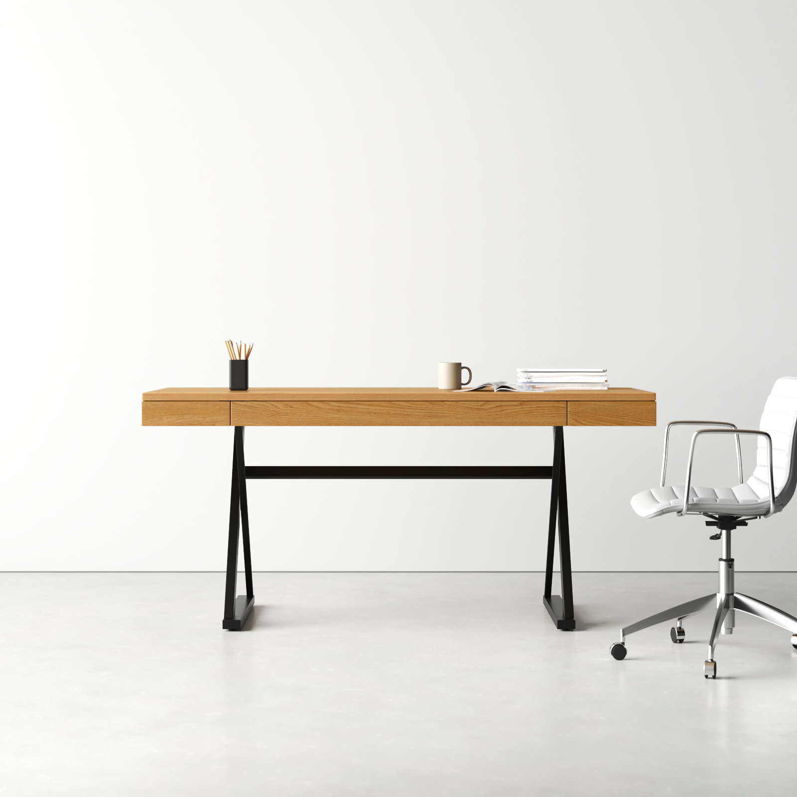 Suki Desk, Oak