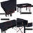 Modern Computer Desk with Distressed Casegood & Black Metal Frame, Double Pedestal Base & X-Shaped Support for Home Office-1219967565