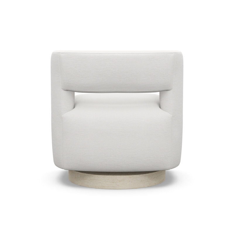 Crystle Swivel Barrel Chair, Sandstone, 5246-99