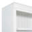 83.4"tall Modern Workstation – Bookshelf With Writing Desk, 3 Open Shelves, 2 Vertical Storage & Led Lighting (white)