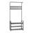 Dewitt with 2-Tier Shoe Rack Storage Organizer with Hooks