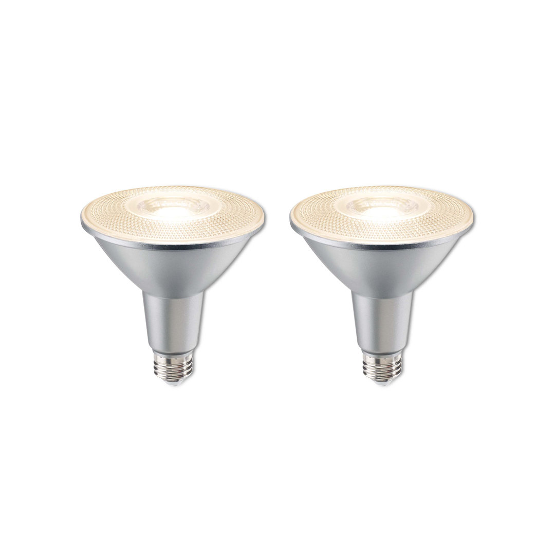 120 Watt Equivalent PAR38 E26/Medium (Standard) Dimmable LED Bulb (Set of 2) Bulbrite Industries