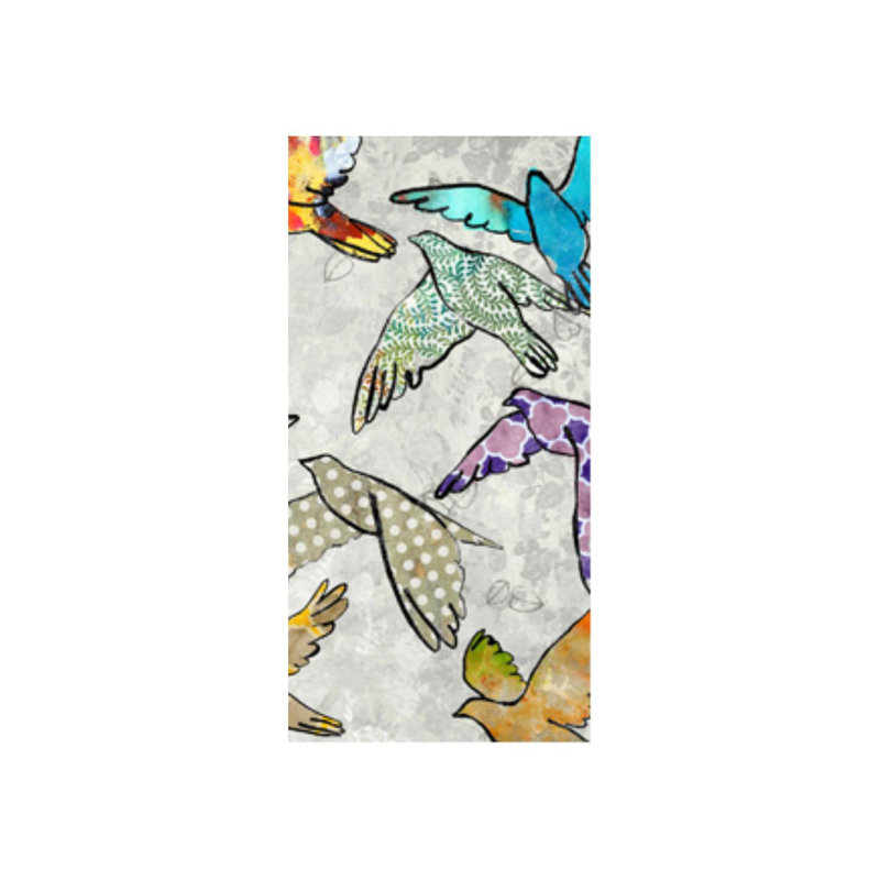 Migration Patterns III Print by Emma Brooks, Outdoor, 40" H x 20" W