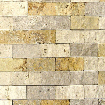 2 in. x 4 in. Honed Stone Tile