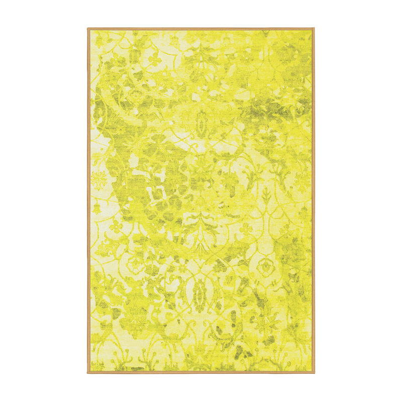 Performance Abstract Indoor Rug, Rectangle 2' x 3'