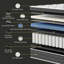 Matelas à ressorts en mousse viscoélastique gélifiée-99991631-116788221