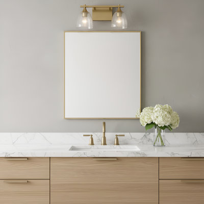 Toffino Bathroom Bedroom Wall Fixture With Clear Crackle Glass Shade