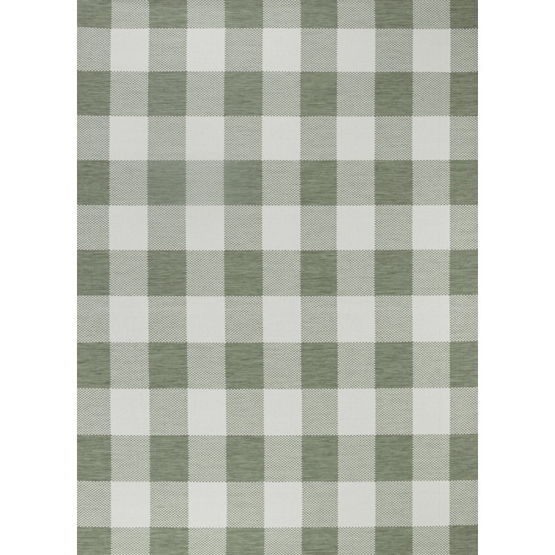 Blannie Chequered Machine Tufted Area Rug, Rectangle 200 x 275 cm