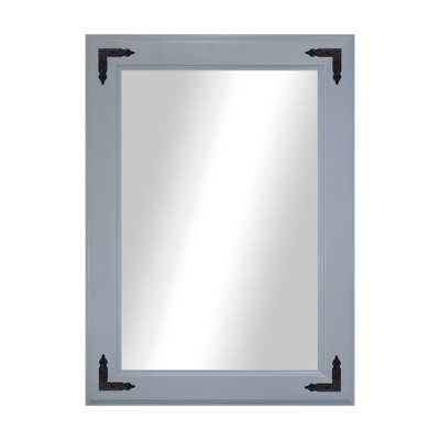 Rayne Heritage Hardwood Poplar Mirror With Decorative Corner Brackets