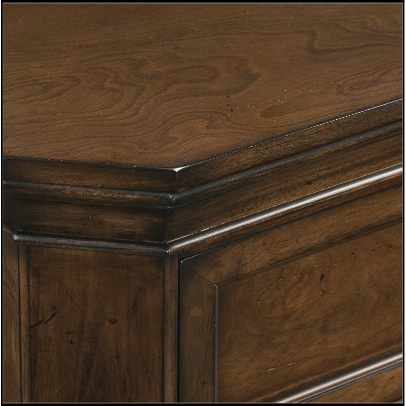 Table de chevet 3 tiroirs Traditional