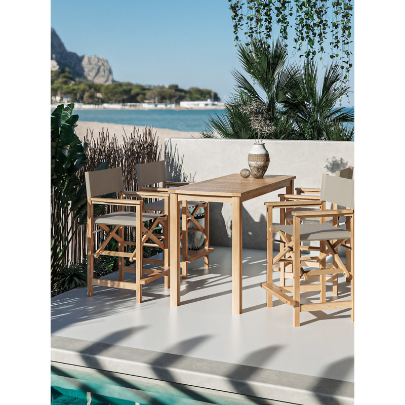 Fauteuil de salle à manger Trakas, Taupe, H 41 po
