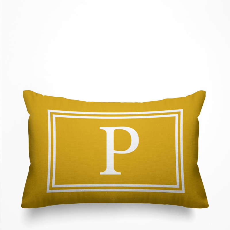 Coussin Rectangle_Monogram, P