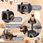 Multilevel Cat Tree Condo with Scratching Posts-176362120