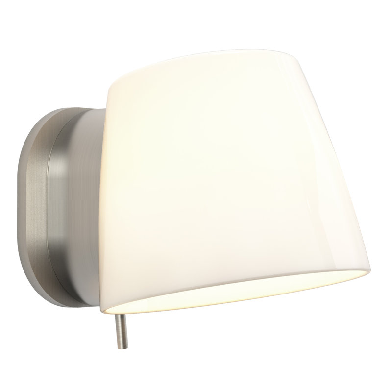 Imari 1 - Light Flush Mounted Sconce, Matte Nickel