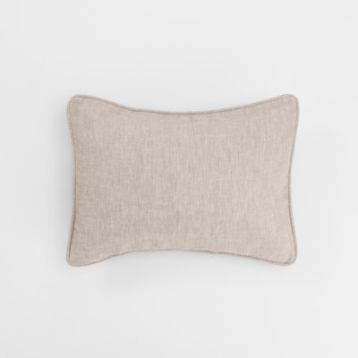Catherine Linen Lumbar Pillow Cover & Insert