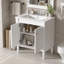 Single Bathroom Vanity with Ceramic Top-413748942-413748943