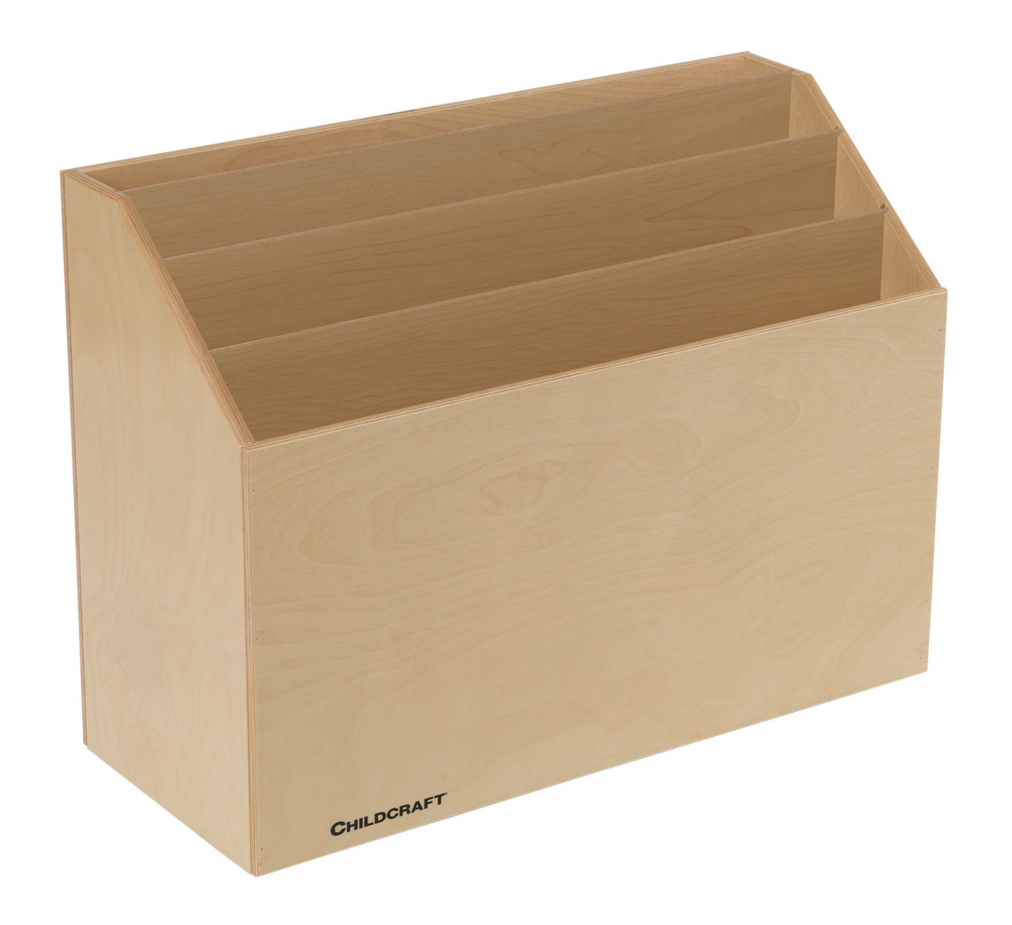 Childcraft 4 Compartment Manufactured Wood Book Display | Wayfair