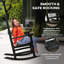 Chaise berçante d'extérieur en plastique Besaw-1392772498