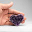 Genuine Amethyst Crystal Cluster Heart From Uruguay