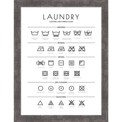 "Laundry Laundry" par May - impression encadrée