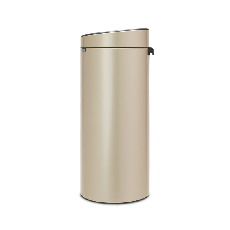 Poubelle à couvercle tactile 8 gallons Brabantia, Or métallique