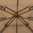 Sunjoy Polyester Replacement Canopy for 13 ft. x 13 ft. Gazebo, Polyester Fabric, Fit for Model LKJP2954, Brown