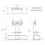 TV Stand With Universal Mount & Wheel for Up to 85" TVs-24337712