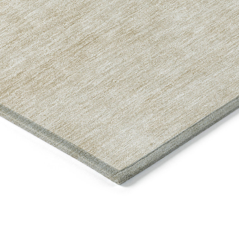 Tapis beige rond 8 po