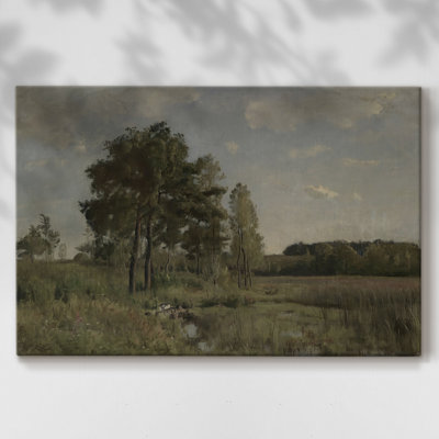 Paysages rétro-CDXLV -Galerie en toile Cavas