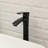 19"X15" Rectangle Vessel Bathroom Sink And Matte Black Single Lever Faucet Combo