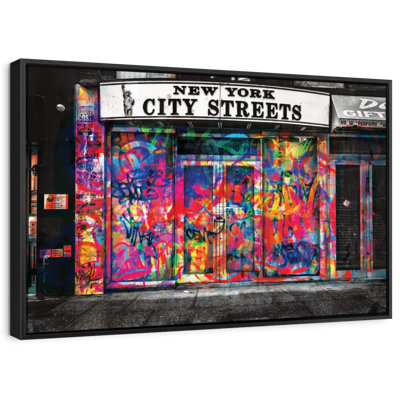 Colorful NYC Streets Canvas Print