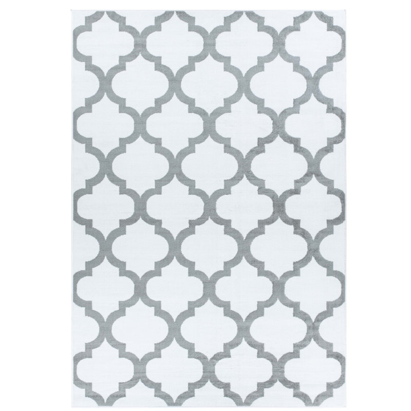 Thelma Geometric Area Rug, Rectangle 80 x 150cm