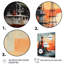«Elisamarie Red Oil Rigs Resilient Rig I», reproduction sur toile encadrée-1947726066-1947726071