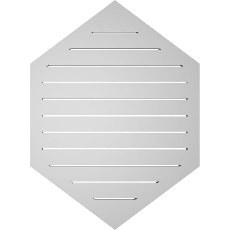 Pente verticale verticale en uréthane 9 pi, H 1,5 po x l 28 po x L 38 po