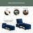 4 In1 Multi-Function Single Sofa Bed With Storage Pockets,Tufted Single Pull-Out Sofa Bed With Adjustable Backrest And Pillows ,Convertible Chaise Lounge-806264768