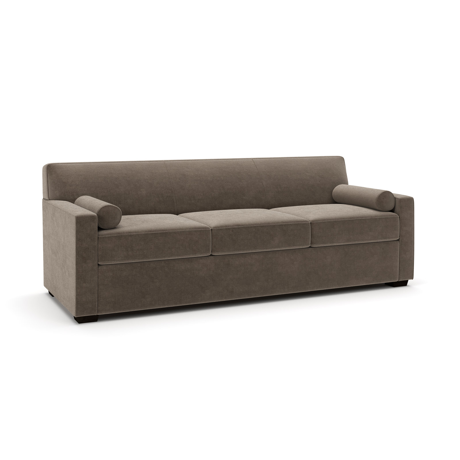 Francesca 92" Upholstered Sofa, Andrew Driftwood Performance Chenille