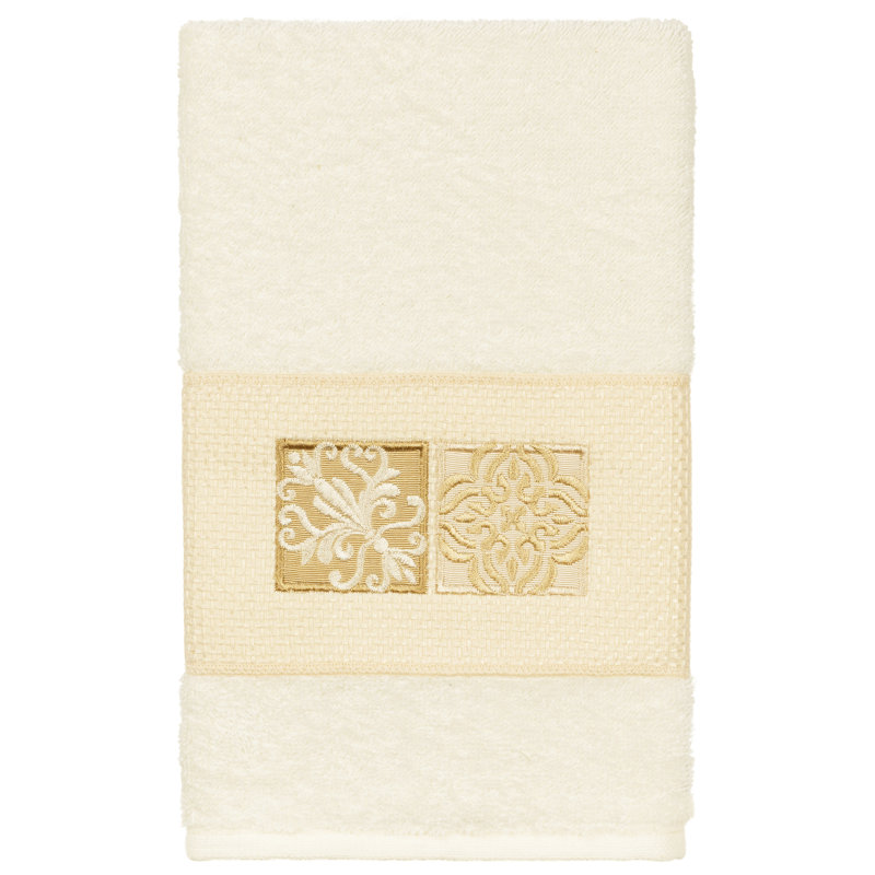 Vivian Midweight Hand Towel, Cream