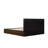 Milano Walnut King Boucle Headboard Bed-1753600400-1753600402