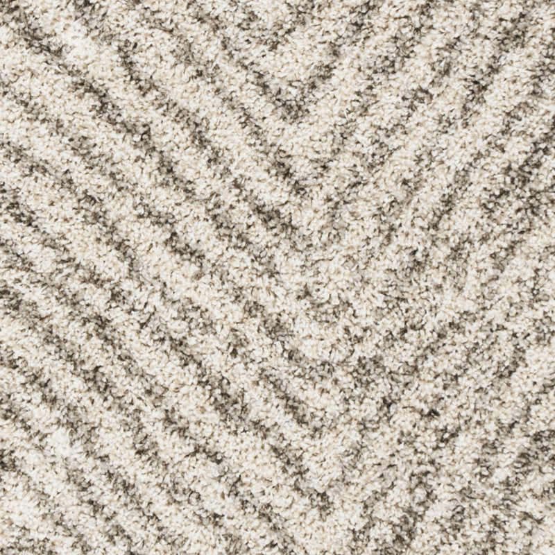 Adessa Shag Performance Chevron Rug, Rectangle 8' x 10'