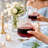 20-Pack Stemless Ribbed Plastic Wine Glasses, Shatter-Resistant, Clear Elegant Design for Weddings & Outdoor Events