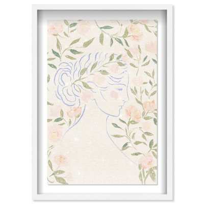 Blooming Hera Print by Oliver Gal