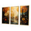 Kizzie - Ensemble d'art mural rivière-108457447-108457455