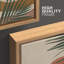 " Boho Mid-Century Tropical Plant Collage Abstract Shapes Modern Art Decor Minimal Relax/Zen " 3 - Pieces-98696534-98696535
